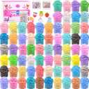 68 Pack Mini Butter Slime Kit, Holiday Scented Bulk Slime Supplies Party Favor Gifts, Birthday Games Stress Relief Toy for Girls and Boys, Soft & Non-Sticky, DIY Putty Toys for Kids Aged 4-12
