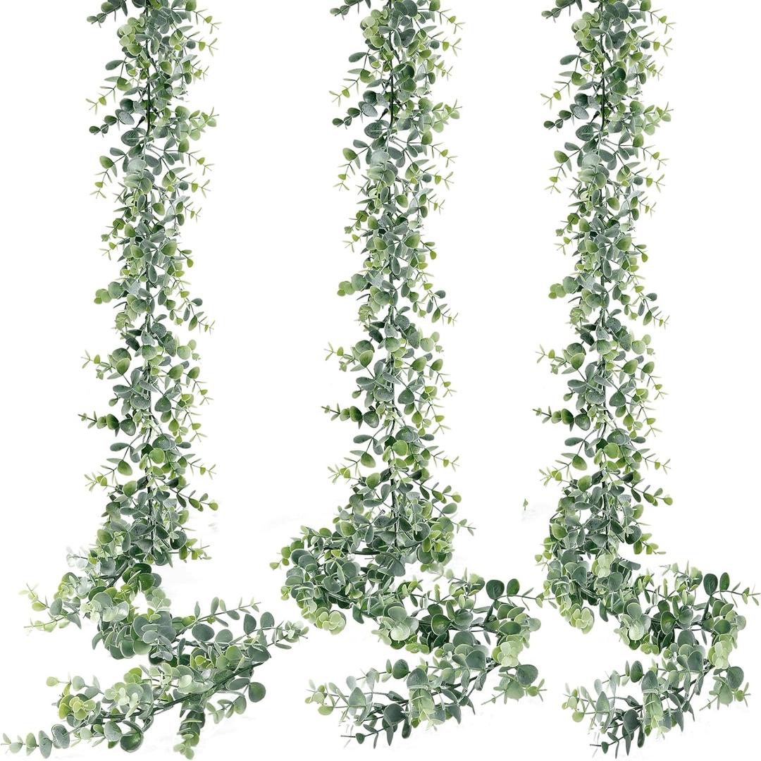 3 PACK EUCALYPTUS PLANT DECORATION