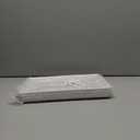 3pcs White Melamine Serving Trays, 11.8x6.2 Inch Reusable Rectangle Appetizer Platters, Plastic Tray for Desserts, Fruit, Cookies, Charcuterie, Snack, Party Food Display - Dishwasher Safe