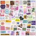 200Pcs Vision Board Stickers for Women, Vision Board Supplies Kit, Magazines - Motivational & Inspirational Stickers, Gifts for Women & Men