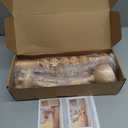 Wood Therapy Massage Tools 5-in-1 Lymphatic Drainage Massager Maderoterapia Kit Wooden Massager Body Sculpting Tools for Muscle Pain Relief, Anti-Cellulite, Body Contouring and Shaping