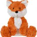Apricot Lamb Toys Plush Yellow Fox Stuffed Animal Soft Cuddly Perfect for Child (Orange Fox,8 Inches)
