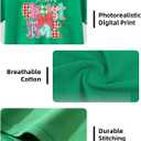 Boys Christmas Shirt for Kids Girls Toddler Ugly Funny Xmas T-Shirt Short Sleeve Cotton Tee Top 2-8 Years (Green)