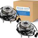Pair Front Wheel Hub & Bearing Assembly for 2002-2009 Chevy Trailblazer GMC Envoy
