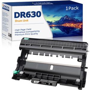Ankink DR630 Compatible Drum Unit (Not Toner) Replacement for Brother DR-630 DR660 660 for MFC-L2700DW L2720DW L2740DW HL-L2300D L2320D L2340DW L2360DW L2380DW DCP-L2540DW Laser Printer,1 Pack