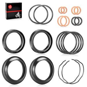 Fork Dust Oil Seals Kit For SUZUKI GSX-R600 GSX-R750 GSF1200 Bandit 1200 DL650 V-Strom 650 RF900R For HONDA CB1000A/AC