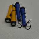 EVEREADY LED Flashlights (4-Pack), Bright Flashlights for Emergencies and Camping Gear, Flash Light with AA Batteries Included, Blue/Yellow (4-Pack)