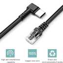 USB-C to RJ11 Power Cord, Radar Detector Cable, for Replacing Radar Detector Cables Such as Uniden R1 R3 R7 Beltronics Cobra Whistler Escort MAX360 Passport 9500i Radenso XP 6.56ft