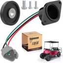 10L0L Golf Cart IQ Speed Sensor for Club Car DS/Precedent 2004+ 48V Electric Golf Cart, High Speed Magnet ADC Motor Replaces OEM# 102704901 102265601 - Increased Stability