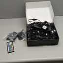 TQQVXX RGB Outdoor Ground Lights, 200Ft Color Changing Pathway Lights with Remote & App Control, Waterproof Walkway Lighting, Wired for Garden Yard Lawn Patio Best for Holiday Party (200FT)