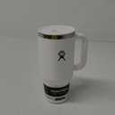 Hydro Flask 32 Oz Travel Tumbler with Handle, Lid and Straw - Insulated Stainless Steel in 32 Oz White