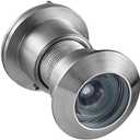 Earl Diamond - Peep Holes for Door, Solid Brass 220-Degree Door Viewer Peephole with Heavy Duty Rotating Privacy Cover for 1-21/32" to 2-1/8" Doors for Home Office Hotel, Satin Nickel