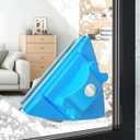 Double Side Magnetic Window Cleaner,Adjustable Magnetic Double Window Glass Wiper Glider Washing Brush Equipment Cleaning Brush Wiper Tools for High-Rise and Car Glazed Windows Thickness 4-30mm