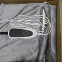 Large Dog Heating Pad 36x24 in with Smart Thermostat Switch and Power Line Protection Tube,Obtained MET and UL Dual Certification,Waterproof Pet Heating Pad for Dogs,with Plush Fabric Cover