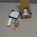 Smart Ring for Women & Men with Display, Health Ring with Heart Rate, Sleep Monitor, IP68 Waterproof Fitness Ring, Fitness Tracker Ring, No APP Fee for iPhone and Android (Pink, 8#)