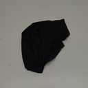 Women's Mesh Sheer Drawstring Solid Summer Bikini Cover Up Skirt (Black) Small 