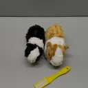 Aoriher 2 Pcs Cute Guinea Pig Stuffed Animal Christmas Guinea Pig Stuffer Gift 8 Inch Soft Black Yellow Hamster Plush Toys Nice Gift for Boys Girls Christmas Birthday Themed Party Supplies