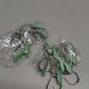 12PCS Leaves Shower Curtain Hooks, Decorative Shower Curtain Rings, Green Plant Leaf Shower Hooks Rustproof Stainless Steel, Bathrom Decor (Leaves)