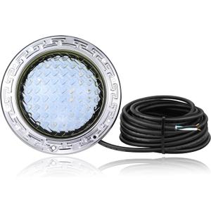 SH101300 100FT 120V LED Pool Light (White), 10 Inch Pool Light Bulb for Inground Pool, Underwater Swimming Pool Spa Light Replacement