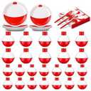 Yungyan 73 Pcs Fishing Birthday Party Decorations Tableware Set Serves 12 Guests, Gone Fishing Party Supplies Ofishally One Birthday Decorations Incluede Plates Napkins Forks & Fish Floats