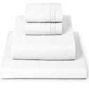 Mellanni King Sheets Set - 4 PC Iconic Collection Bedding - Hotel Luxury, Extra Soft, Cooling Bed Sheets - Wrinkle, Fade, Stain Resistant (King, White)