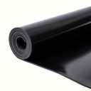 Nisorpa Neoprene Rubber Sheet Roll 3.3x9.8 ft 1/8'' Rubber Roll Rubber Garage Floor Mat Flooring Roll Insulated Heatproof Oil Resistant Cushioning of Anti-Vibration for Gasket Material Sealing