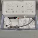 LUXE Bidet NEO 185 - Dual Nozzle, Self-Cleaning, Non-Electric Bidet Attachment for Toilet Seat, Adjustable Water Pressure, Rear & Feminine Wash (White)