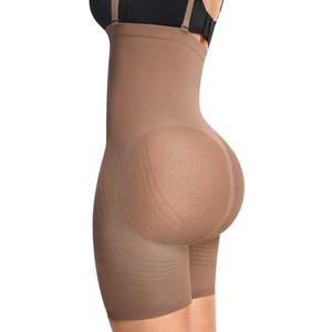 Lover-Beauty Women's Butt Lifting Shapewear Tummy Control Removeable Strapless Faja Body Shaper, XL/XXL