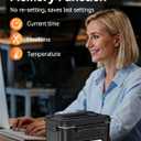 EAST OAK Cordless Electric Lunch Box for Adults,5.5 Cups Rechargeable Self Heating Lunch Box-Automatic Heating,Food Warmer with Memory Function & Automatic Keep Warm,Perfect for Work and Trip