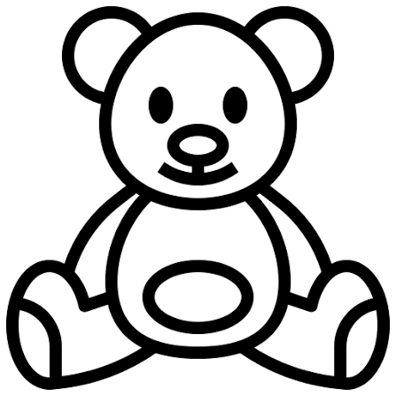 MorisMos Bear Toys For Kids 3Pcs