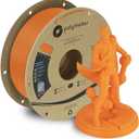 Polymaker PLA PRO Filament 1.75mm Orange, Powerful PLA Filament 1.75mm 3D Printer Filament 1kg - PolyLite 1.75 PLA Filament PRO Tough & High Rigidity 3D Printing PLA Filament Orange (Old Formula)