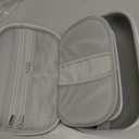 Wearable Breast Pump Case, Hard Shell Breast Pump Bag with Removable Tray, Watertight Breast Pump Storage Bag Compatible with Most of Wearable Breast Pumps, Holds 2 Pumps