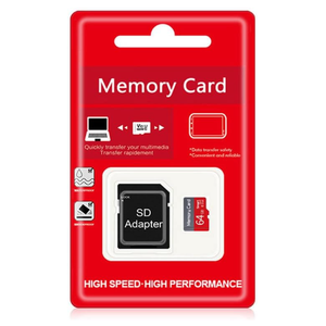 64GB TF Memory Card, Class 10 UHS-I Ultra High Speed SD TF Card with Adapter