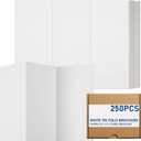 250 Pcs 65lb White Tri Fold Brochure Papers 8.5'' x 11'' 3 Panel Brochure for Laser and Digital Printers Heavyweight Paper for Business Flyers Menus Programs and Marketing