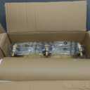 Tuscarora Bathroom Light Fixtures Gold Vanity Light 3 Light Wall Sconces Lighting Brushed Brass Bathroom Lights Bath Wall Lights Wall Lamp for Mirror (Brushed Gold & Clear Glass)