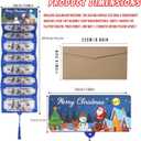 Christmas Cash Gift Envelopes, 2026 New DIY Creative Christmas Card Money Holders for Cash Surprise Envelope with 10 Slots for, Party Gifts for Men Women Girls Boys-1PCS