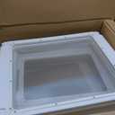 Clear Acrylic Dog Playpen Indoor, Puppy Cat Small Pet Play Pen, Pet Cat Playpen for Rabbits, Dog Fence Crate Kennel Whelping Cage (White, 12 Panel)