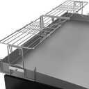 Adjustable Griddle Warming Rack for Blackstone 17" 22" 28" 36" Griddles, Stainless Steel Extend Cooking Shelf BBQ Accessories for Blackstone 1554 1517 1883 1984 1666 1650 1825 Grills