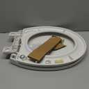 Round Toilet Seat 16.5" - Soft Close, Durable PP Toilet Seat, Easy Installation & Removal, Fits Most Toilet Bowls