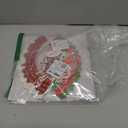 128 Pieces Christmas Cupcake Toppers Wrappers Party Supplies Favors - Snowman Santa Claus Reindeer Elf Gnome Gingerbread