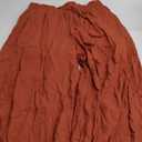 Dokotoo Pants for Women Casual Elastic Waist Wide Leg Pants with Pockets (X-Large, 1 Brown)
