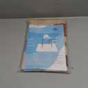 Blissful Diary Baby Splat Mat for Under High Chair, 50.4 x 50.4 Inch Wipeable Splash Mat, Waterproof and Washable, Anti-Slip Floor Protector, Boho Rainbow