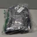 Clear Backpack, Heavy Duty Transparent Bookbag for School, Fabric & PVC Transparent Backpack with Reinforced Strap for Women Men, Capacity Clear Bag for College, Travel, Security, Black (Large)