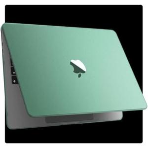 Soonjet Compatible for MacBook Air 13.6 inch Case M4 M3 M2 2025 2024-2022 Release Model A3240 A3113 A2681, Sturdy Protective Hard Shell Case Cover for MacBook Air M2 13 inch (Turquoise Green)