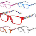 Gaoye Reading Glasses Men/Women, Eyeglasses, Blue Light Readers for Men/Women, Computer Eye Glasses, Cheaters, Magnification Strength: 1.5 x