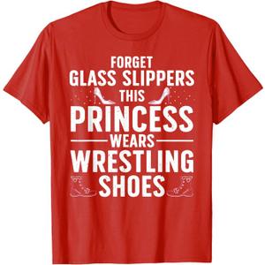 Cool Wrestling for Women Girls Kids Wrestler Princess Sports T-Shirt S