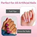 7 x Goldfinger Professional Nail Glue, Super Strong, Fast-Drying, Long-Lasting, Easy Application, Perfect for Acrylic & Press-On Nails, Quick Nail Repair, Nail Care & Enhancements (Pack of 15)