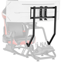 ARES WING TV Mount Designed for GRS1001 Racing Simulator Cockpit, Sim Racing Monitor Stand for Racing Games, Compatible with 32"-50" Monitors, Up to VESA 400x200, Black