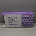 Cushion Lab Patented Pressure Relief Seat Cushion for Long Sitting Hours on Office & Home Chair - Extra-Dense Memory Foam for Soft Support. Car Pad for Hip, Tailbone, Coccyx, Sciatica - Black