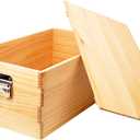 Pet Casket, Burial Pet Loss Coffin, Pet Memorial Box for Dogs, Cats and Animals Funeral, Little Furry Loss Gift, Handmade by Eco Friendly Natural Wood, Beige